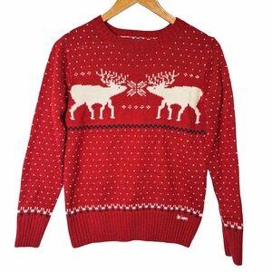 Lee Cooper Reindeer Sweater, Size US 6